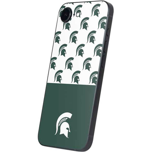 Michigan State University Spartans MSU Split iPhone 16e Skin