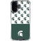 Michigan State University Spartans MSU Split iPhone 17 Clear Case