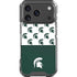 Michigan State University Spartans MSU Split iPhone 18 Pro Clear Case