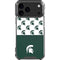 Michigan State University Spartans MSU Split iPhone 18 Pro Max Clear Case