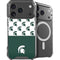 Michigan State University Spartans MSU Split iPhone 18 Pro Max MagSafe Case