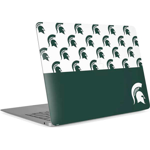 Michigan State University Spartans MSU Split Apple MacBook Air Skin