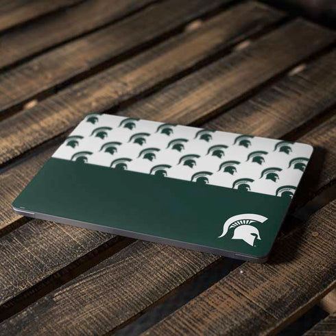 Michigan State University Spartans MSU Split Apple MacBook Air Skin