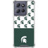 Michigan State University Spartans MSU Split Moto G Play 5G (2025) Clear Case