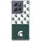 Michigan State University Spartans MSU Split Moto G Stylus 5G (2025) Clear Case
