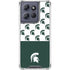 Michigan State University Spartans MSU Split Moto G Stylus 5G (2025) Clear Case