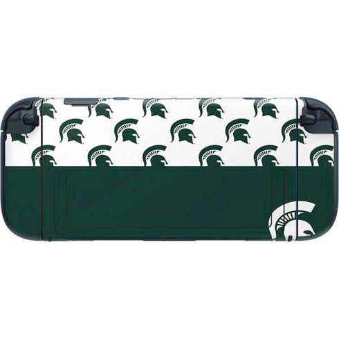 Michigan State University Spartans MSU Split Nintendo Switch 2 (2025) with Joy-Con Skin