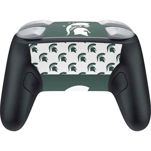 Michigan State University Spartans MSU Split Nintendo Switch 2 (2025) Pro Controller Skin
