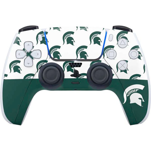 Michigan State University Spartans MSU Split PlayStation PS5 Skins