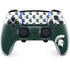 Michigan State University Spartans MSU Split PS5 DualSense Edge Pro Controller Skin