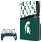 Michigan State University Spartans MSU Split PS5 Pro Disk Bundle Skin