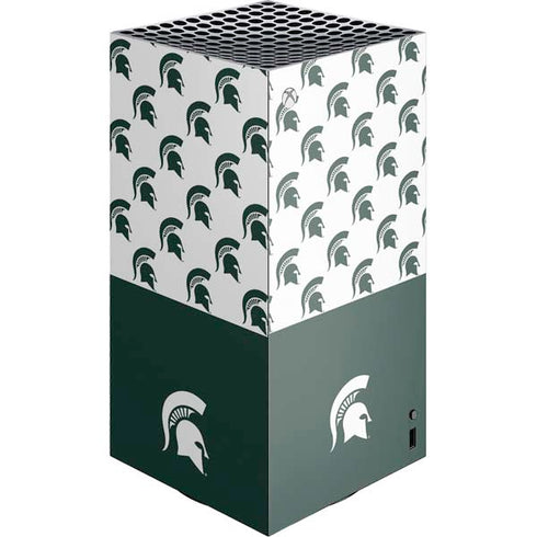 Michigan State University Spartans MSU Split Xbox Series X Skins