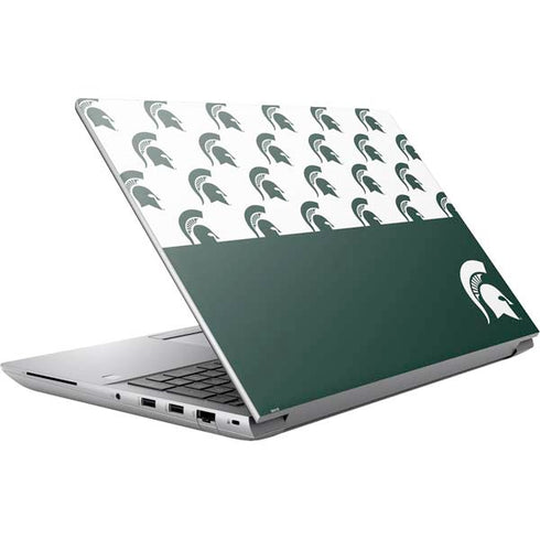 Michigan State University Spartans MSU Split HP ZBook Fury 16 G10 Skin