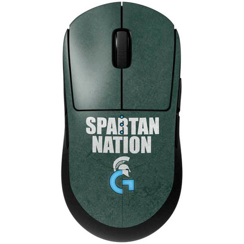 Michigan State University Spartans Nation G Pro Wireless Gaming Mouse Skin