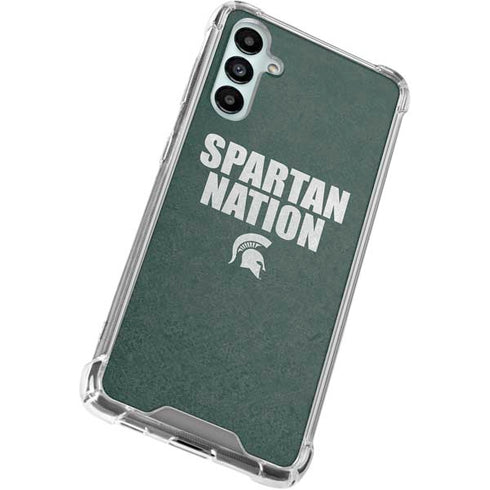 Michigan State University Spartans Nation Gabb Phone 4 Clear Case