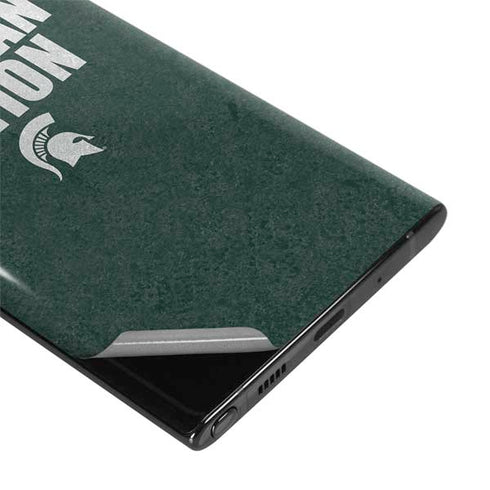 Michigan State University Spartans Nation Galaxy Note 10 Plus Skin