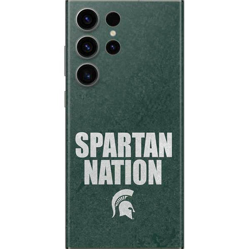 Michigan State University Spartans Nation Galaxy Skins