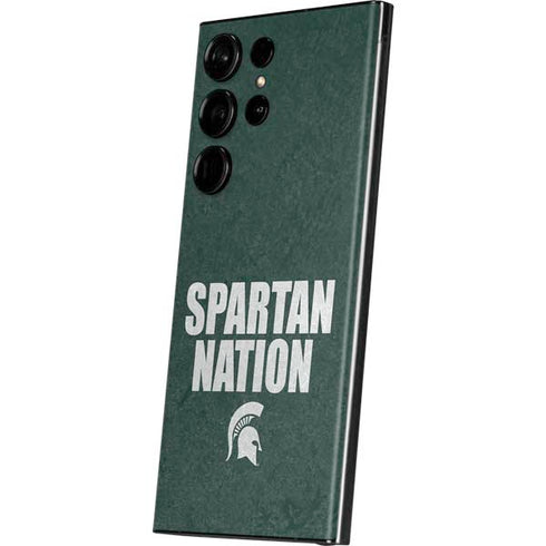 Michigan State University Spartans Nation Galaxy Skins