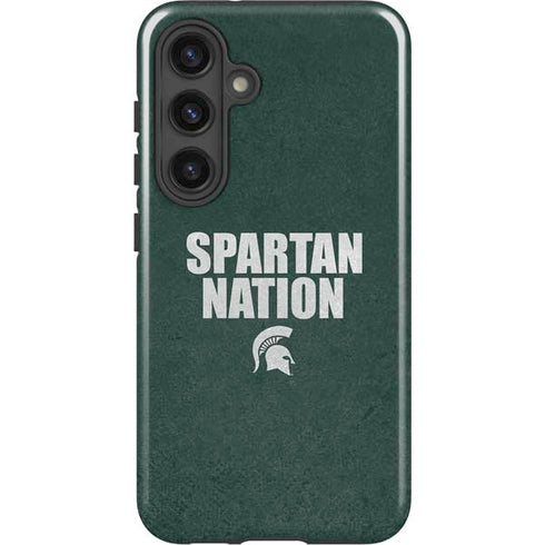 Michigan State University Spartans Nation Galaxy S25 Impact Case