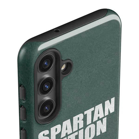 Michigan State University Spartans Nation Galaxy S25 Impact Case