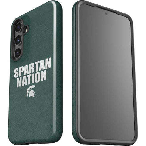 Michigan State University Spartans Nation Galaxy S25 Impact Case
