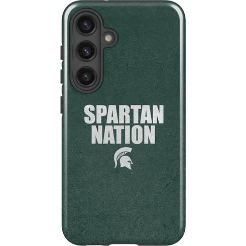 Michigan State University Spartans Nation Galaxy S25 Plus Impact Case