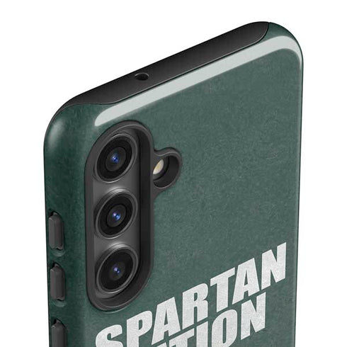 Michigan State University Spartans Nation Galaxy S25 Plus Impact Case