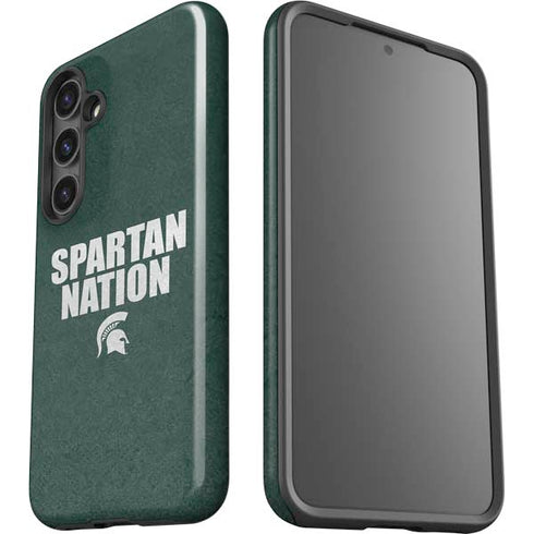 Michigan State University Spartans Nation Galaxy S25 Plus Impact Case