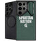 Michigan State University Spartans Nation Galaxy S25 Ultra Kickstand Case