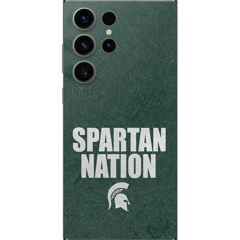 Michigan State University Spartans Nation Galaxy S25 Ultra Skin