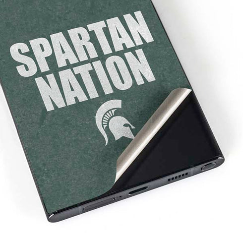 Michigan State University Spartans Nation Galaxy S25 Ultra Skin