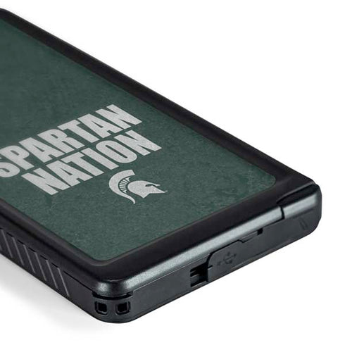 Michigan State University Spartans Nation Galaxy S24 Ultra Waterproof Case