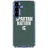 Michigan State University Spartans Nation Galaxy S25 Clear Case