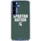 Michigan State University Spartans Nation Galaxy S25 Plus Clear Case