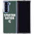 Michigan State University Spartans Nation Galaxy Z Fold6 Clear Case