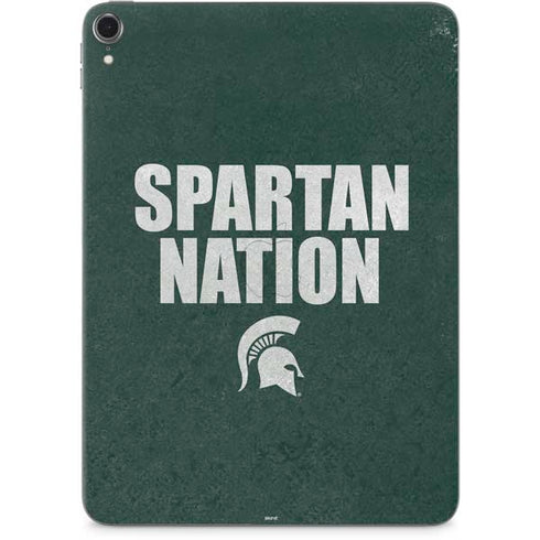 Michigan State University Spartans Nation Apple iPad Pro Skin