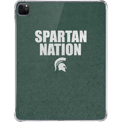 Michigan State University Spartans Nation iPad Pro 11in (2024) Clear Case