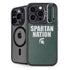Michigan State University Spartans Nation iPhone 13 Pro Max Kickstand Case