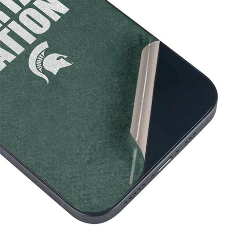 Michigan State University Spartans Nation iPhone Skins