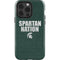 Michigan State University Spartans Nation iPhone 15 Pro Impact Case