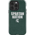 Michigan State University Spartans Nation iPhone 15 Pro Impact Case