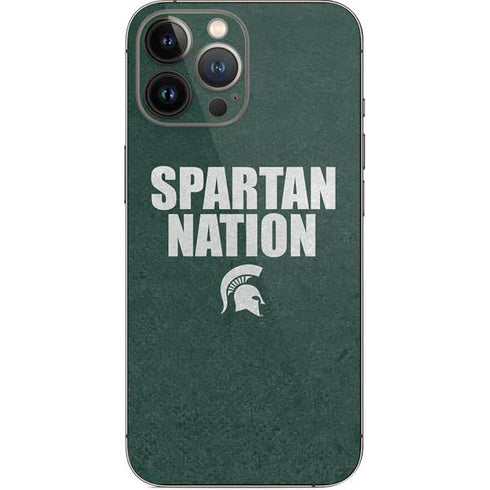 Michigan State University Spartans Nation iPhone 15 Pro Max Skin