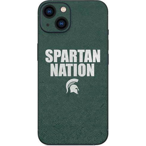 Michigan State University Spartans Nation iPhone 15 Skin