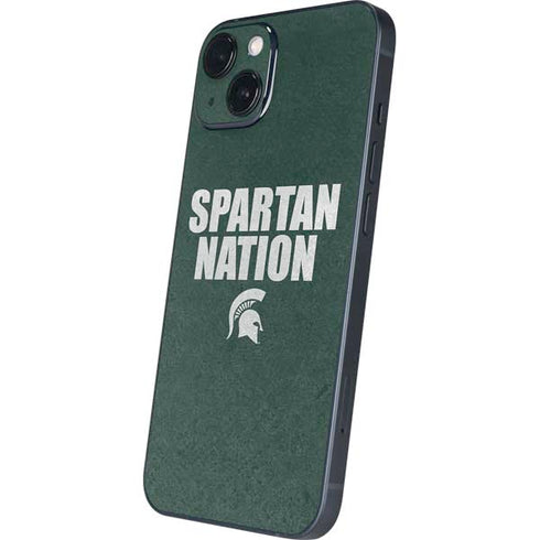 Michigan State University Spartans Nation iPhone 15 Skin