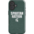 Michigan State University Spartans Nation iPhone 16 Impact Case