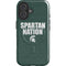 Michigan State University Spartans Nation iPhone 16 Magsafe Impact Case