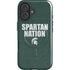 Michigan State University Spartans Nation iPhone 16 Magsafe Impact Case