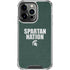 Michigan State University Spartans Nation iPhone 16 Pro Clear Case
