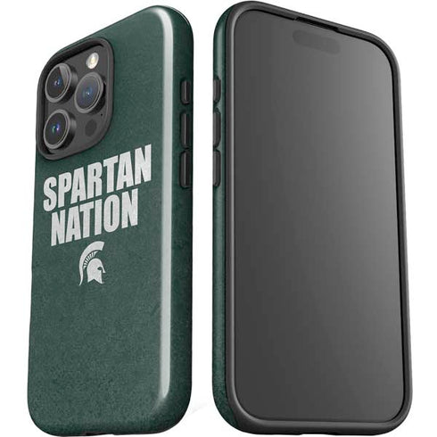 Michigan State University Spartans Nation iPhone 16 Pro Impact Case
