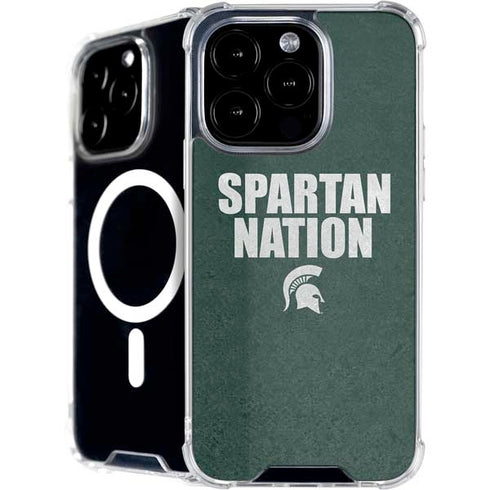 Michigan State University Spartans Nation iPhone 16 Pro MagSafe Case